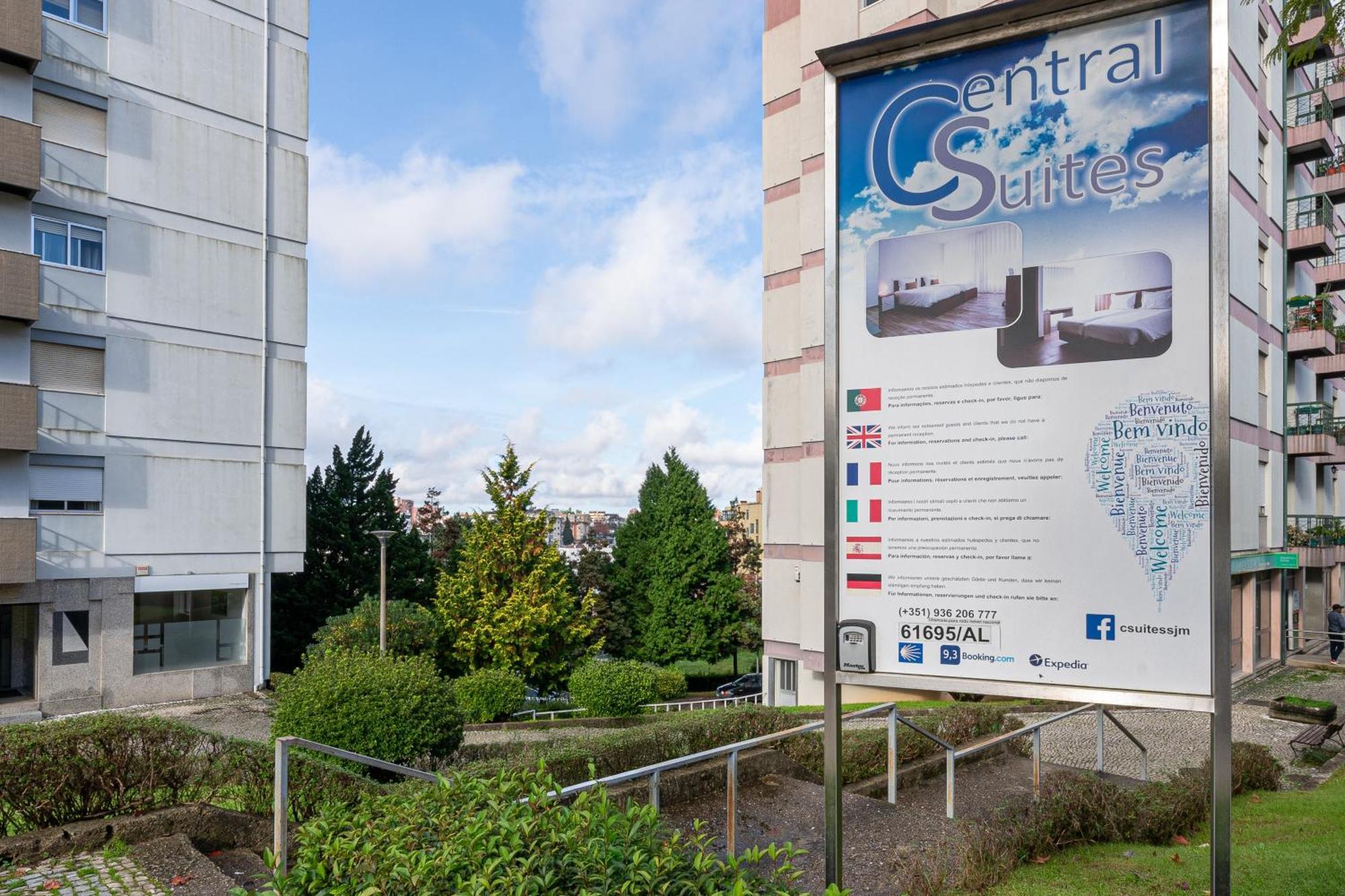 Central Suites 3 São João da Madeira エクステリア 写真
